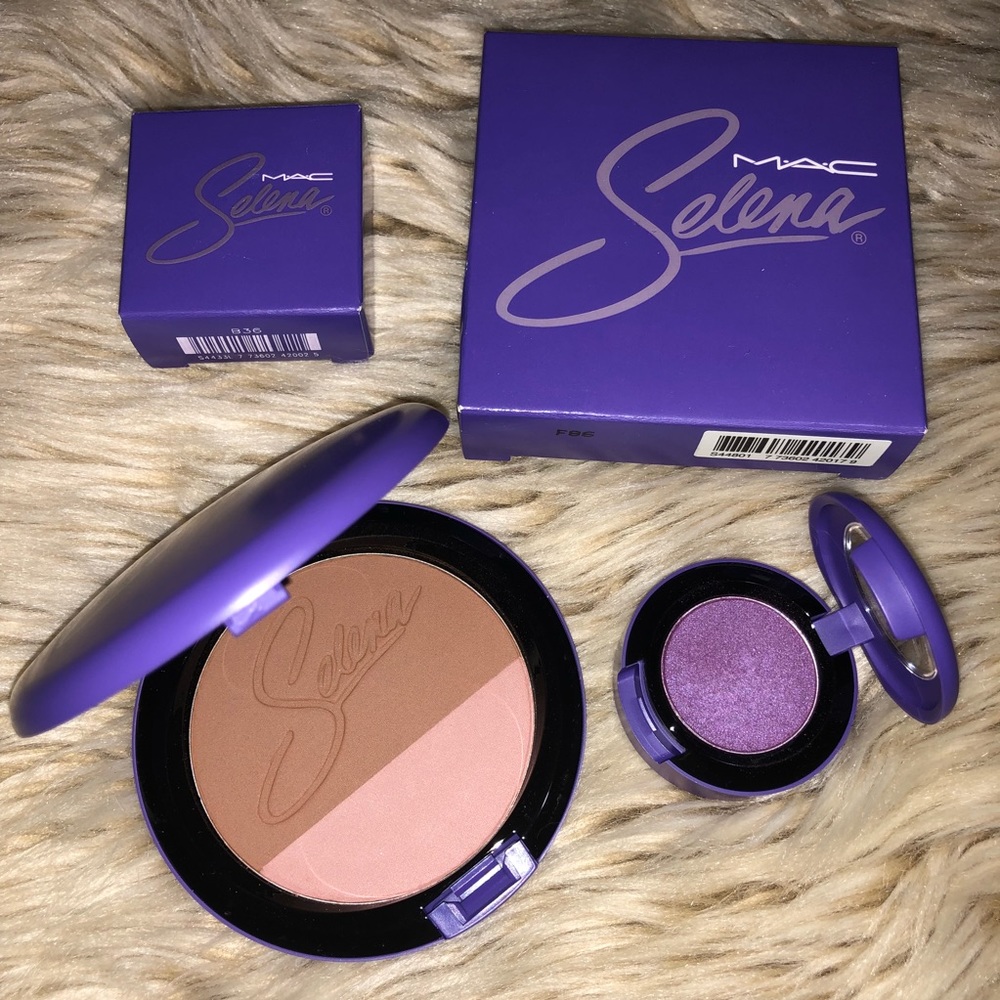 MAC Selena bronze and eyeshadow bundle